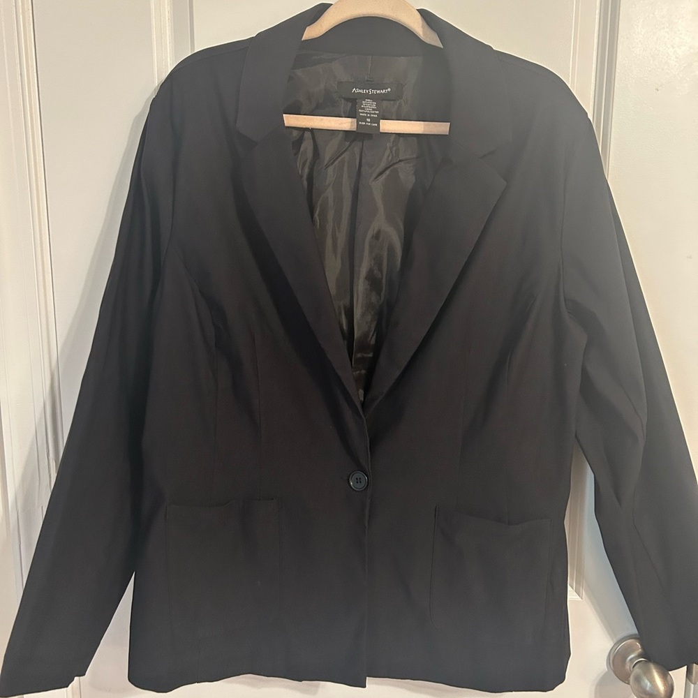 Ashley Stewart Women's Black Blazer